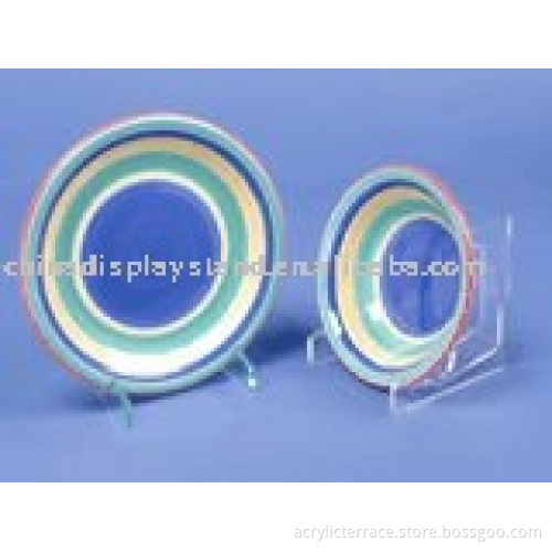 design lucite plate holder Display